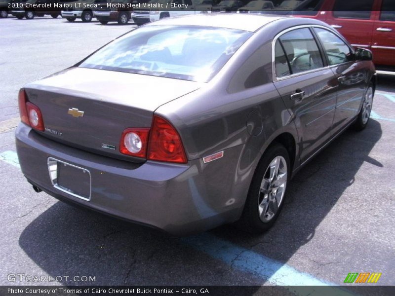 Mocha Steel Metallic / Ebony 2010 Chevrolet Malibu LT Sedan