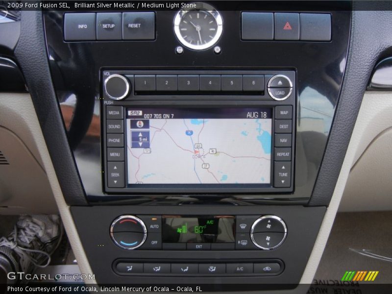 Brilliant Silver Metallic / Medium Light Stone 2009 Ford Fusion SEL