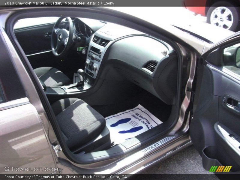 Mocha Steel Metallic / Ebony 2010 Chevrolet Malibu LT Sedan