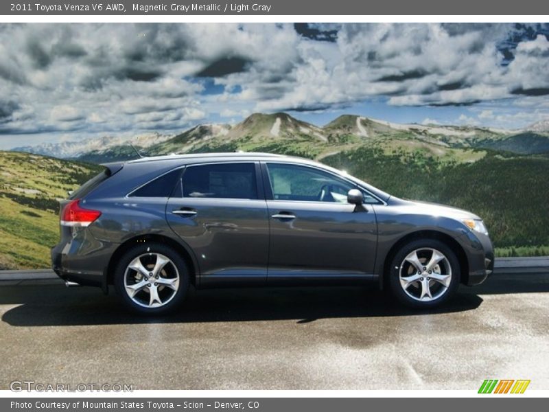Magnetic Gray Metallic / Light Gray 2011 Toyota Venza V6 AWD