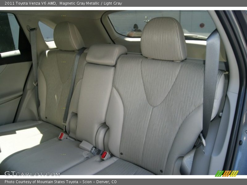 Magnetic Gray Metallic / Light Gray 2011 Toyota Venza V6 AWD