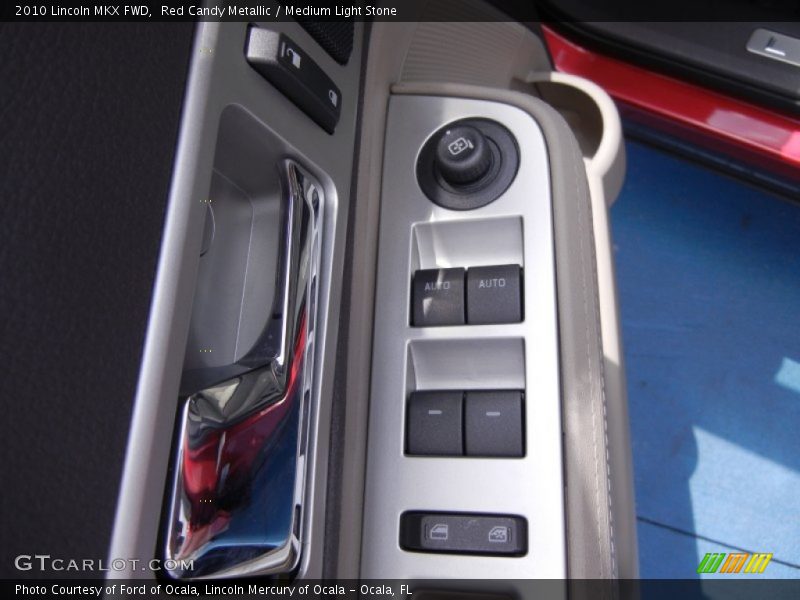 Red Candy Metallic / Medium Light Stone 2010 Lincoln MKX FWD
