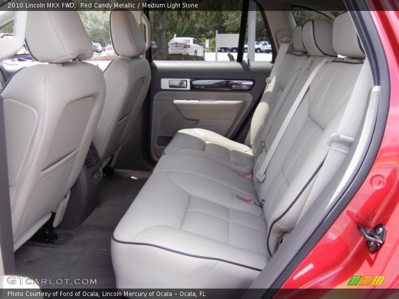 Red Candy Metallic / Medium Light Stone 2010 Lincoln MKX FWD
