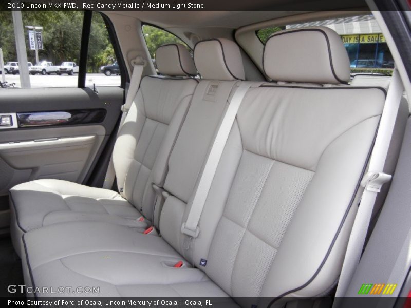 Red Candy Metallic / Medium Light Stone 2010 Lincoln MKX FWD