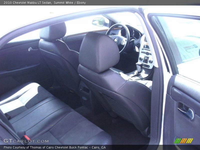 Summit White / Ebony 2010 Chevrolet Malibu LT Sedan