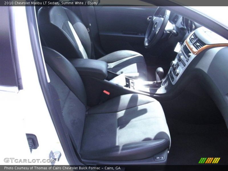  2010 Malibu LT Sedan Ebony Interior