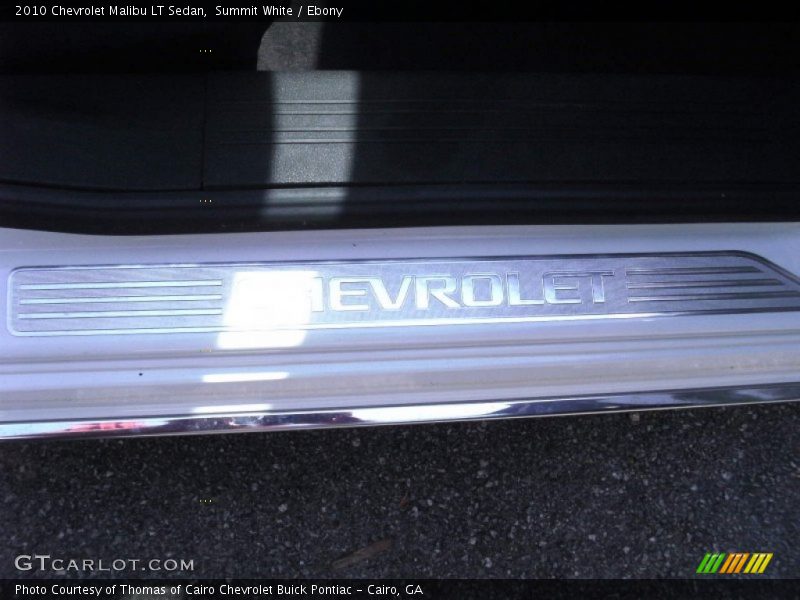 Summit White / Ebony 2010 Chevrolet Malibu LT Sedan