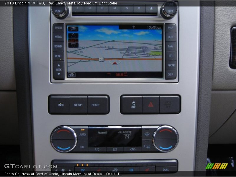 Red Candy Metallic / Medium Light Stone 2010 Lincoln MKX FWD