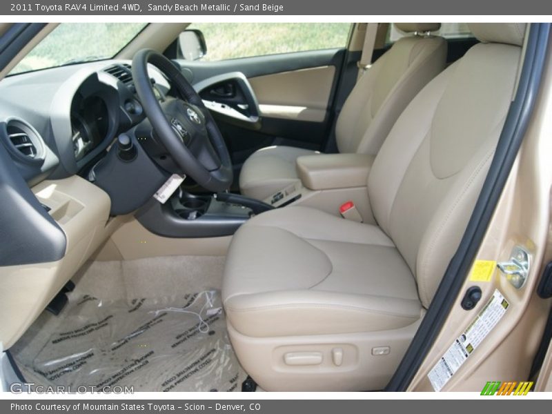Sandy Beach Metallic / Sand Beige 2011 Toyota RAV4 Limited 4WD