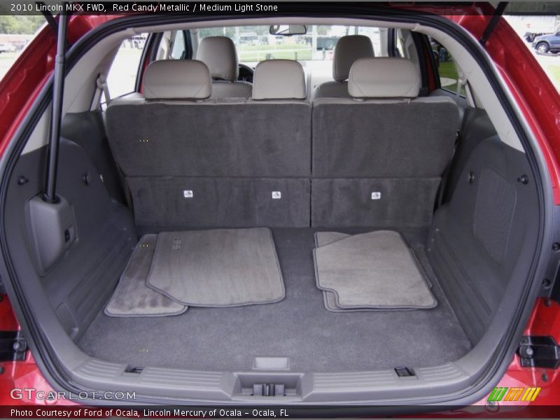 Red Candy Metallic / Medium Light Stone 2010 Lincoln MKX FWD