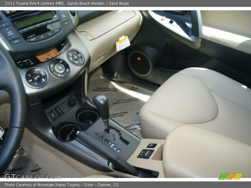 Sandy Beach Metallic / Sand Beige 2011 Toyota RAV4 Limited 4WD