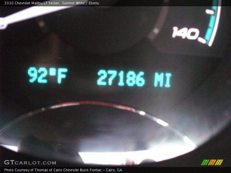 Summit White / Ebony 2010 Chevrolet Malibu LT Sedan