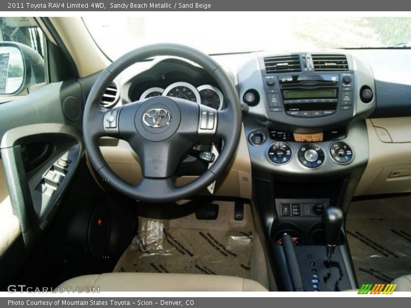 Sandy Beach Metallic / Sand Beige 2011 Toyota RAV4 Limited 4WD
