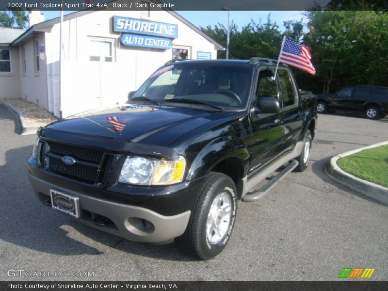 Black / Dark Graphite 2002 Ford Explorer Sport Trac 4x4