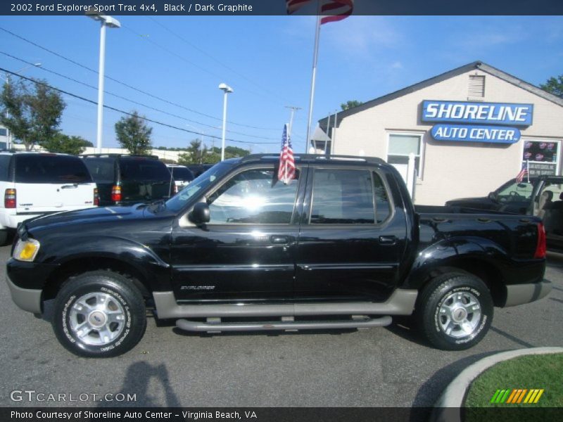 Black / Dark Graphite 2002 Ford Explorer Sport Trac 4x4