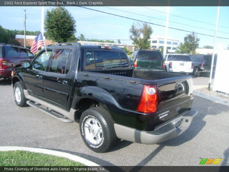 Black / Dark Graphite 2002 Ford Explorer Sport Trac 4x4
