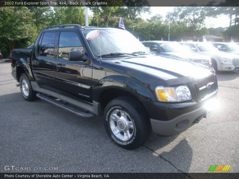 Black / Dark Graphite 2002 Ford Explorer Sport Trac 4x4