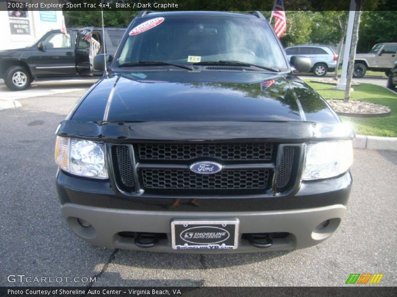 Black / Dark Graphite 2002 Ford Explorer Sport Trac 4x4