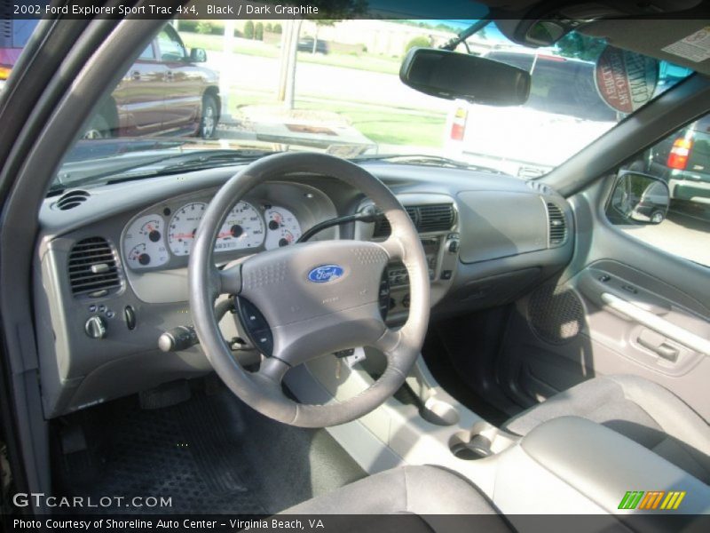Black / Dark Graphite 2002 Ford Explorer Sport Trac 4x4