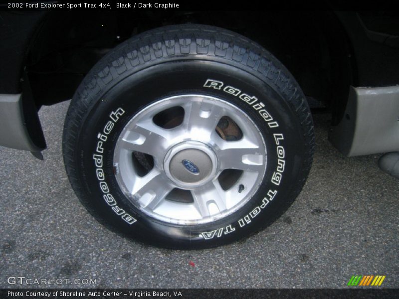 Black / Dark Graphite 2002 Ford Explorer Sport Trac 4x4