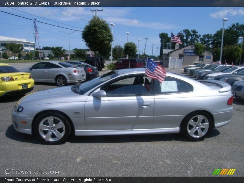 Quicksilver Metallic / Black 2004 Pontiac GTO Coupe