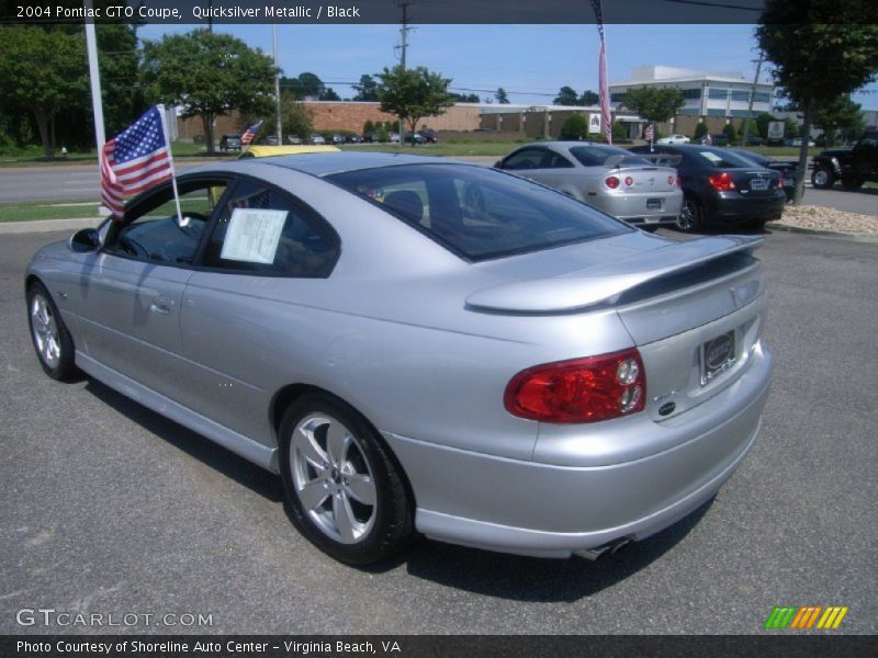 Quicksilver Metallic / Black 2004 Pontiac GTO Coupe