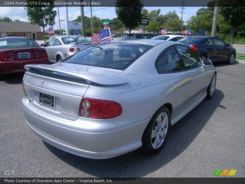 Quicksilver Metallic / Black 2004 Pontiac GTO Coupe