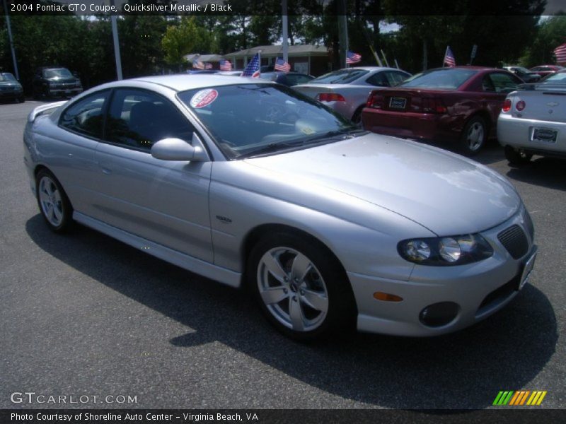 Quicksilver Metallic / Black 2004 Pontiac GTO Coupe