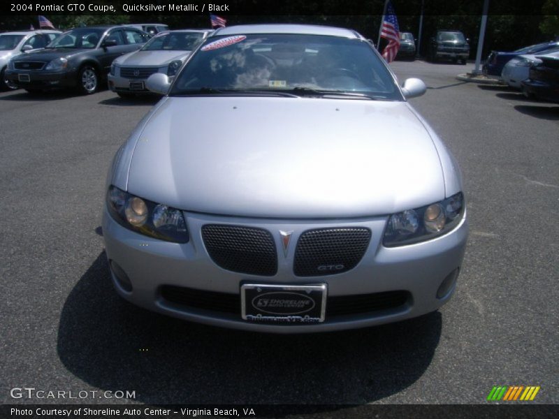 Quicksilver Metallic / Black 2004 Pontiac GTO Coupe