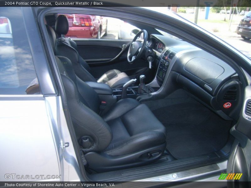 Quicksilver Metallic / Black 2004 Pontiac GTO Coupe