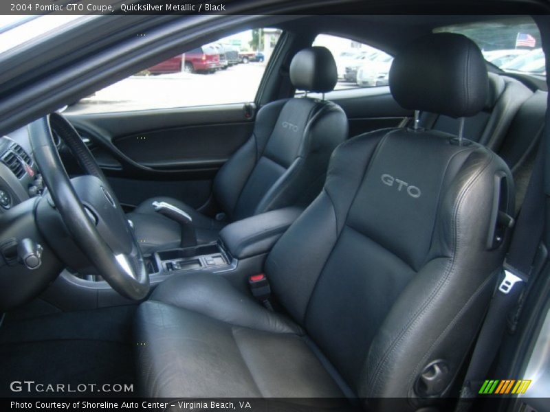 Quicksilver Metallic / Black 2004 Pontiac GTO Coupe