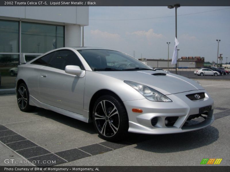 Liquid Silver Metallic / Black 2002 Toyota Celica GT-S