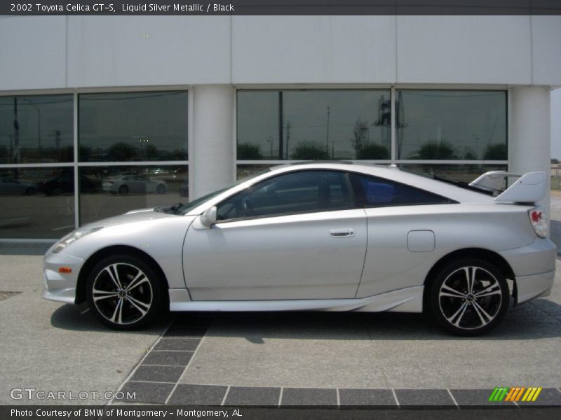 Liquid Silver Metallic / Black 2002 Toyota Celica GT-S