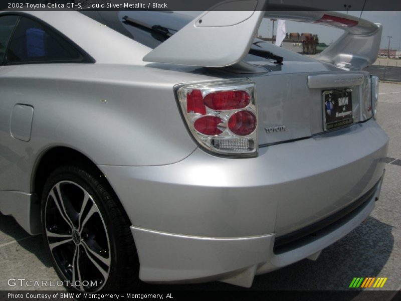 Liquid Silver Metallic / Black 2002 Toyota Celica GT-S