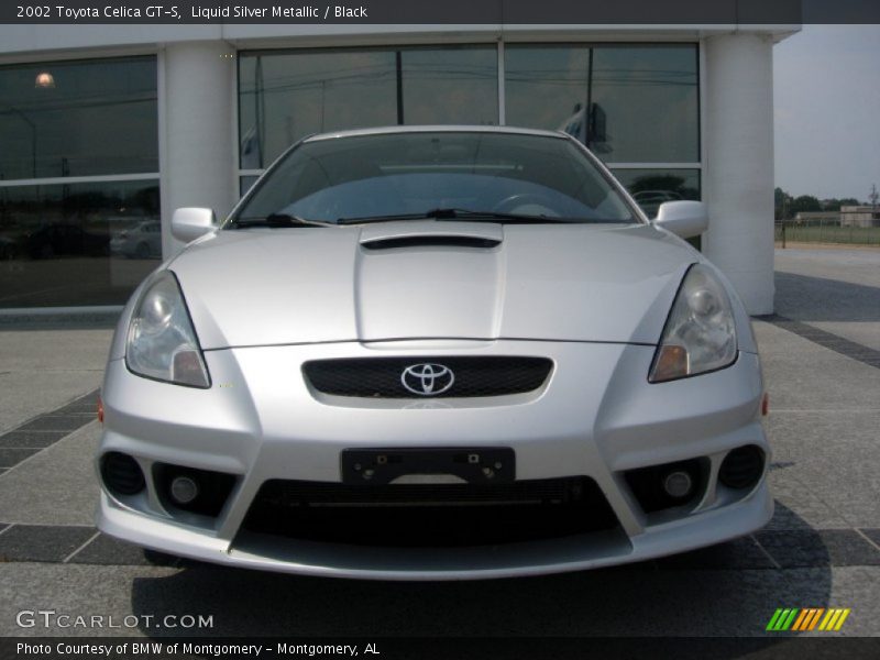 Liquid Silver Metallic / Black 2002 Toyota Celica GT-S