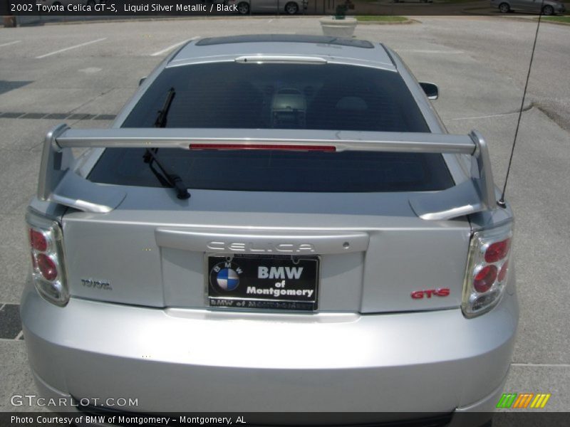 Liquid Silver Metallic / Black 2002 Toyota Celica GT-S