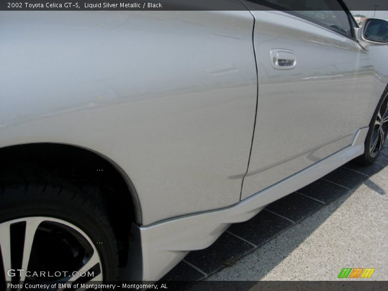 Liquid Silver Metallic / Black 2002 Toyota Celica GT-S