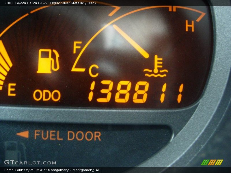 Liquid Silver Metallic / Black 2002 Toyota Celica GT-S