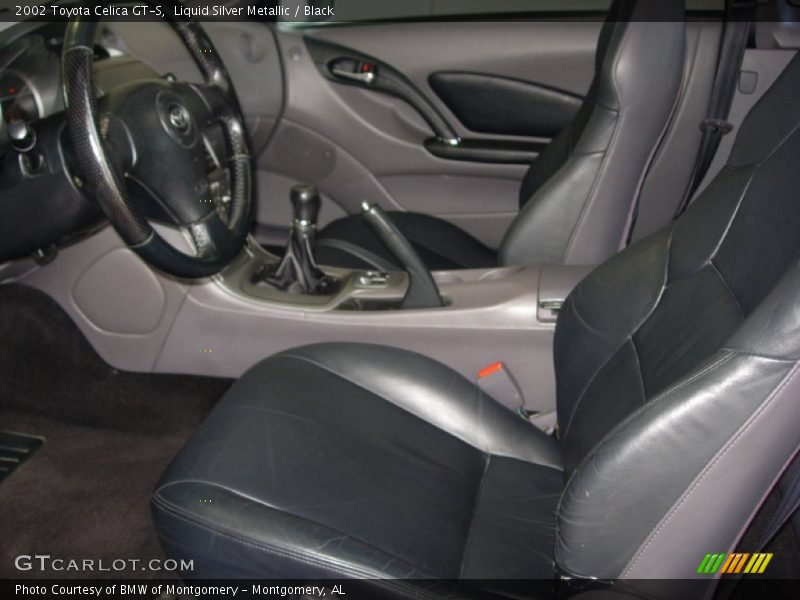 Liquid Silver Metallic / Black 2002 Toyota Celica GT-S