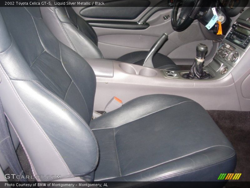 Liquid Silver Metallic / Black 2002 Toyota Celica GT-S