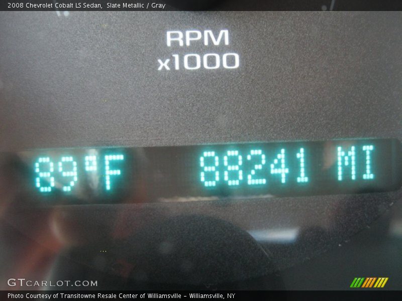 Slate Metallic / Gray 2008 Chevrolet Cobalt LS Sedan