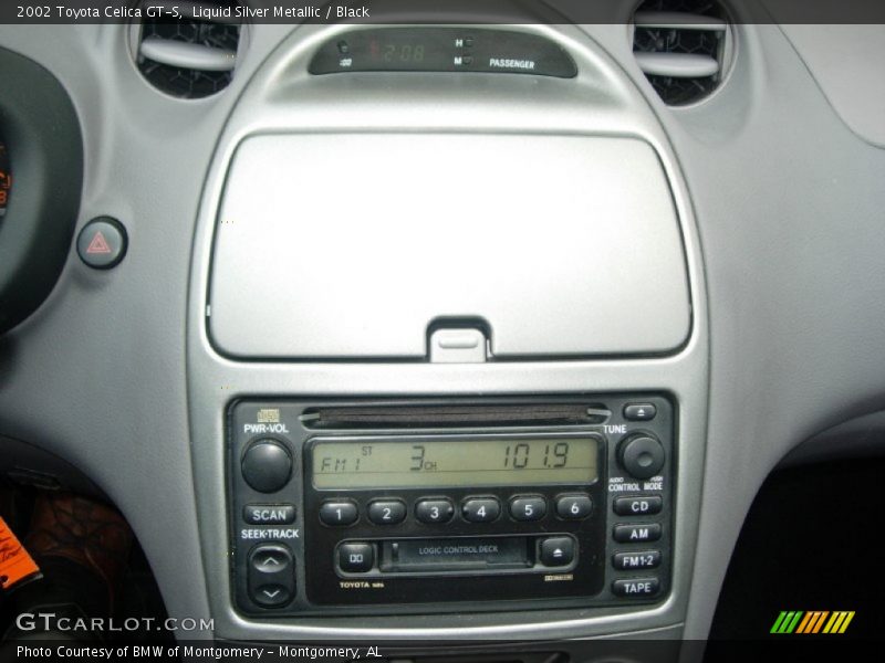 Liquid Silver Metallic / Black 2002 Toyota Celica GT-S