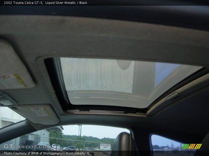 Liquid Silver Metallic / Black 2002 Toyota Celica GT-S