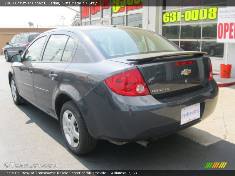 Slate Metallic / Gray 2008 Chevrolet Cobalt LS Sedan