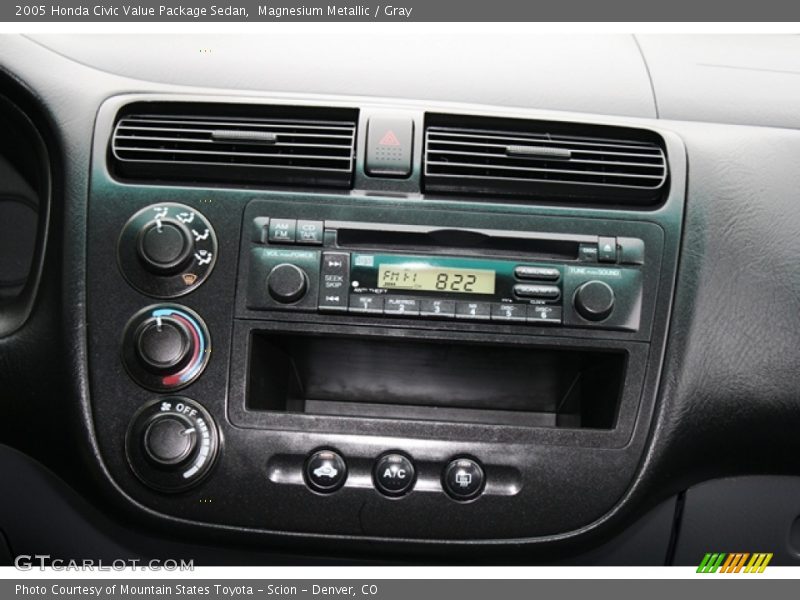 Magnesium Metallic / Gray 2005 Honda Civic Value Package Sedan