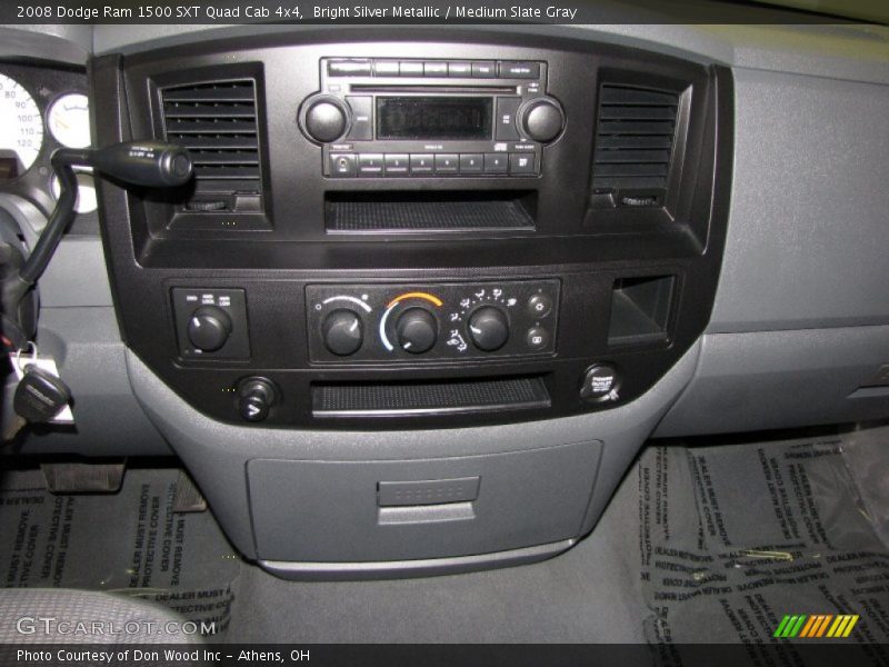 Bright Silver Metallic / Medium Slate Gray 2008 Dodge Ram 1500 SXT Quad Cab 4x4