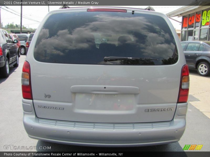 Silvermist Metallic / Medium Gray 2001 Chevrolet Venture LS