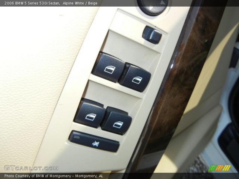 Alpine White / Beige 2006 BMW 5 Series 530i Sedan