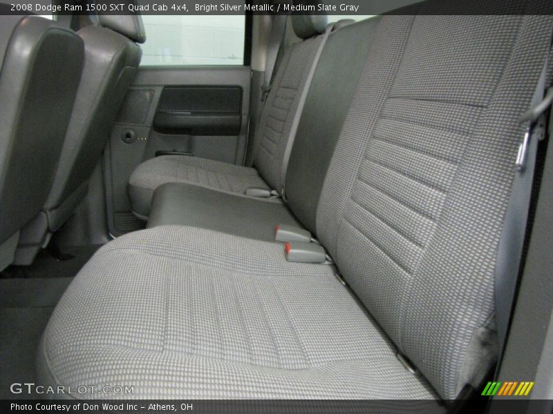 Bright Silver Metallic / Medium Slate Gray 2008 Dodge Ram 1500 SXT Quad Cab 4x4