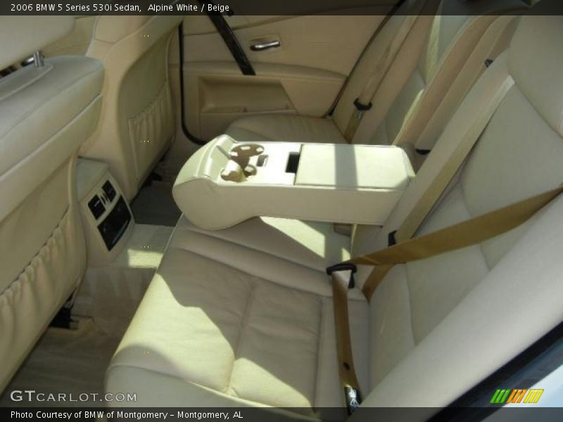 Alpine White / Beige 2006 BMW 5 Series 530i Sedan